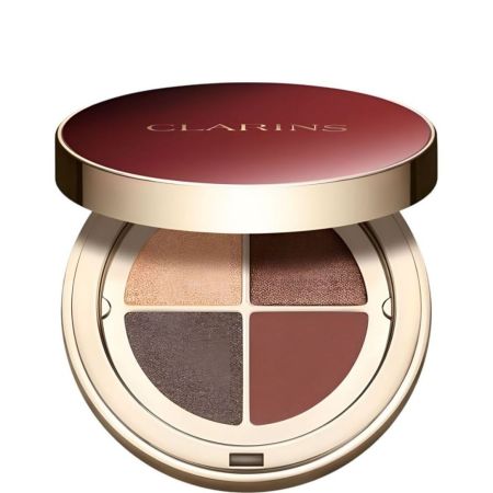 Clarins Ombre 4 Coleurs Paleta de sombras de ojos ultrapigmentada con prebase integrada 12 horas 4 tonos