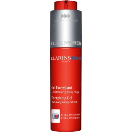 Clarins Men Gel Energisant Gel energizante hidratante piel radiante descansada sin rasgos de fatiga y más tonificada 50 ml