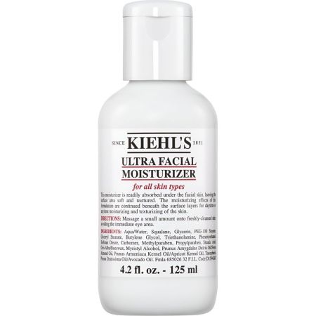 Kiehl'S Ultra Facial Moisturizer Crema facial para pieles secas con escualano y vitaminas a y e