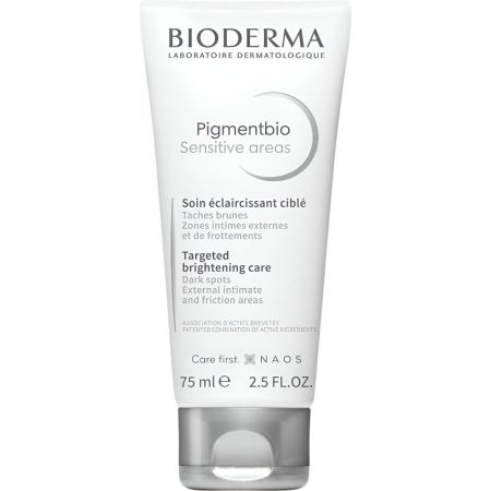 Bioderma Pigmentbio Sensitive Areas Soin Éclaircissant Ciblé Tratamiento antimanchas alivia y calma la irritación para tono de piel unificado e iluminado 75 ml