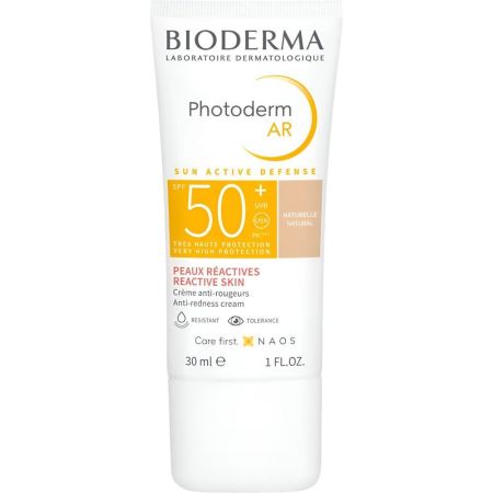 Bioderma Photoderm Ar Spf 50+ Protector solar facial con color de máxima protección para piel sensible con rojeces 30 ml