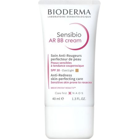 Bioderma Sensibio Ar Bb Cream Spf 30 Crema hidratante con color antirojeces cubre y protege 40 ml