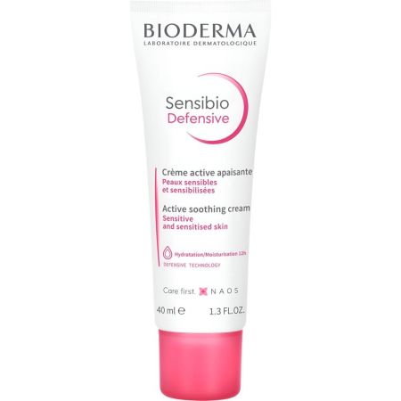 Bioderma Sensibio Defensive Crème Active Apaisante Crema de acción calmante refuerza el sistema de autodefensa 40 ml