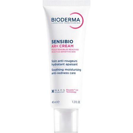 Bioderma Sensibio Ar+ Cream Soin Anti-Rougeurs Hydratant Apaisant Tratamiento sin perfume hidrata fortalece previene y reduce el enrojecimiento 40 ml