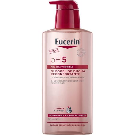 Eucerin Ph5 Oleogel De Ducha Reconfortante Gel de ducha reconfortante limpia suave y eficazmente manteniendo el ph de la piel