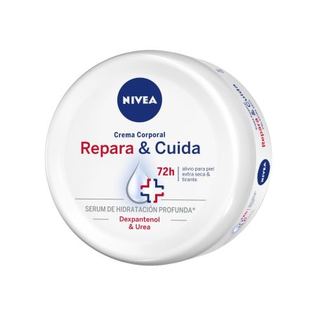 Nivea Repara & Cuida Crema Corporal Body Lotion Crema corporal hidratación profunda 72 horas con dexpantenol y urea 300 ml