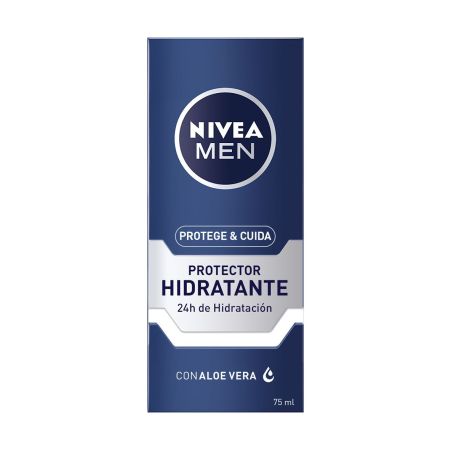 Nivea Men Protege & Cuida Protector Hidratante Protector hidratante para el afeitado piel suave y protegida con aloe vera 75 ml