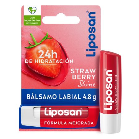 Liposan Cherry Shine Bálsamo Labial Bálsamo labial hidratación 24 horas color sútil