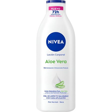 Nivea Aloe Vera Body Lotion Loción corporal para una hidratación profunda con aloe vera