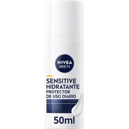 Nivea Men Sensitive Hidratante Protector De Uso Diario Spf 30 Crema hidratante proporciona un cuidado avanzado para la piel sensible piel hidratada y aspecto saludable 75 ml