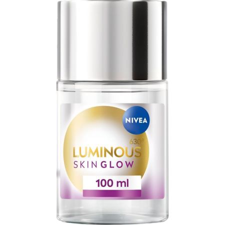 Nivea Luminous 630º Skinglow Exfoliante Líquido Exfoliante líquido piel visiblemente resplandeciente unifica el tono y refina los poros 100 ml