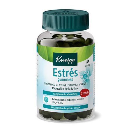 Kneipp Estrés Gummies Complemento Alimenticio Complemento alimenticio ayuda a la resistencia al estrés y al bienestar mental 60 uds