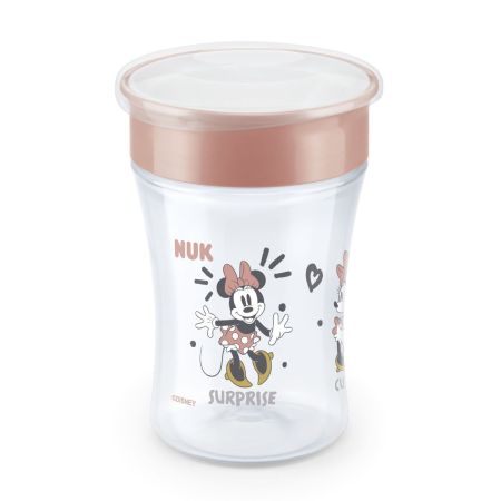 Nuk Taza Magic Cup Minney +8m Taza que permite al bebé empezar a aprender a beber de un vaso él solo 230 ml