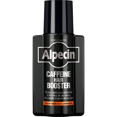 Alpecin Caffeine Hair Booster Tónico capilar fortalecedor aumenta la dureza de las raíces cabello más fuerte 200 ml