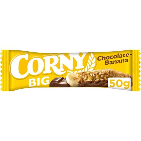 Corny Barrita Big Chocolate-Banana Barrita de chocolate y plátano para tomar cuando y dónde quieras 50 gr