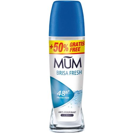 Mum Brisa Desodorante Roll-On Formato Especial Desodorante antitranspirante 48 horas de protección 75 ml