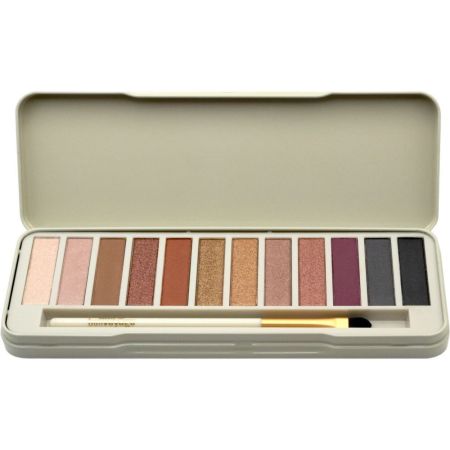 Bon Voyage Naked Eyes Eyeshadow Palette Paleta de sombras de ojos te ayudará a crear el mejor look de día a noche 12 tonos