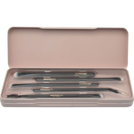 Bon Voyage Makeup Is My Art Eyebrush Set Set de brochas para sombras de ojos crea tus looks favoritos 5 uds