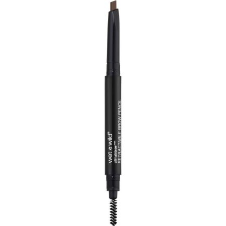 Wet N Wild Retractable Brow Pencil Lápiz de cejas con cepillo punta triangular para acabado perfecto y definido