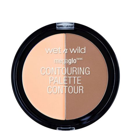 Wet N Wild Megaglo Contouring Palette Polvos de contorno define e ilumina para esculpir el rostro en 20 segundos