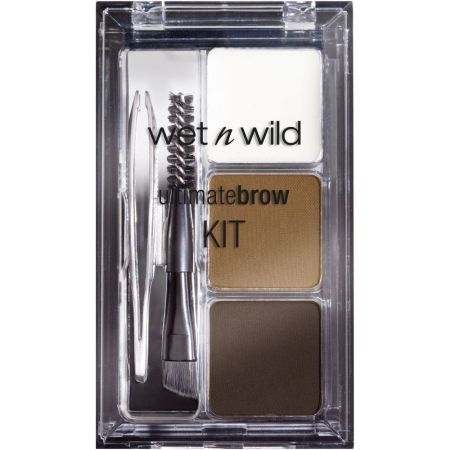 Wet N Wild Ultimatebrow Kit Paleta de cejas para unas cejas definidas 3 tonos