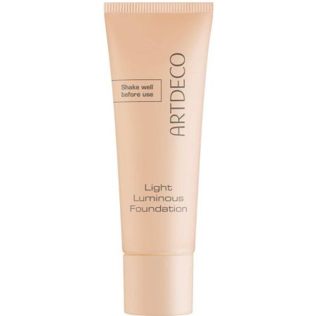 Artdeco Light Luminous Foundation Base de maquillaje cremosa con efecto lifting y partículas de oro