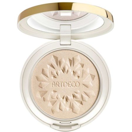 Artdeco Glow Highlighting Powder Iluminador de aplicación fácil y uniforme para acabado natural luminoso y muy duradero