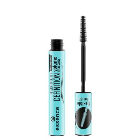 Essence Maximum Definition Volume Mascara Waterproof Máscara de pestañas gran longitud y definición