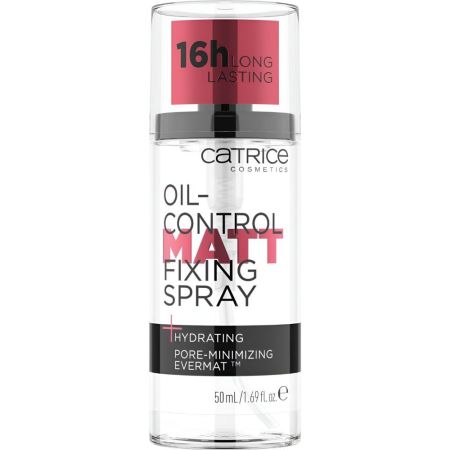 Catrice Oil-Control Matt Fixing Spray Spray fijador de maquillaje matificante