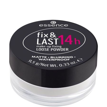 Essence Fix & Last 14h Make Up Fishing Loose Powder Polvos sueltos traslúcidos acabado mate