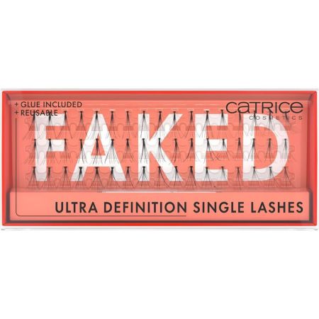 Catrice Faked Ultra Definition Single Lashes Pestañas postizas individuales ultraligeras y reutilizables acabado natural y llamativo