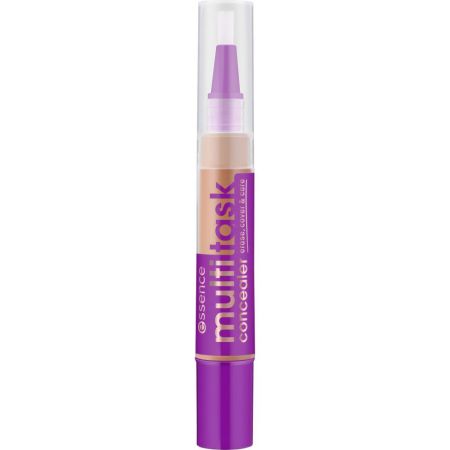 Essence Multitask Concealer Erase, Cover & Care Corrector multiusos resalta los contornos del rostro destaca las zonas concretas y oculta las imperfecciones