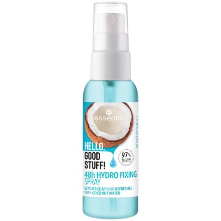 Essence Hello, Good Stuff! 48h Hydro Fixing Spray Spray fijador de maquillaje revitaliza e hidrata hasta 48 horas 50 ml