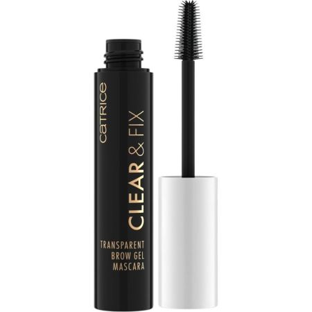 Catrice Clear & Fix Transparent Brow Gel Mascara Fijador de cejas transparente secado rápido acabado perfecto y duradero