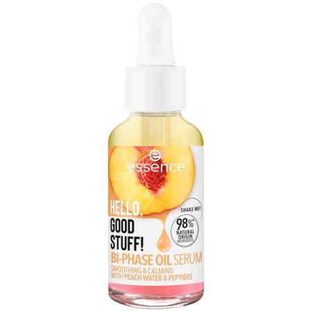 Essence Hello, Good Stuff! Bi-Phase Oil Serum Sérum hidratante para una textura suave con fresco aroma a melocotón 30 ml