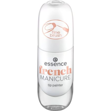 Essence French Manicure Tip Painter Esmalte de uñas para manicura francesa más limpia y precisa secado rápido y cobertura óptima