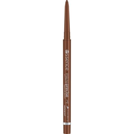 Essence Micro Precise Eyebrow Pencil Waterproof Lápiz de cejas mate resistente al agua con punta ultrafina de larga duración acabado definido y natural