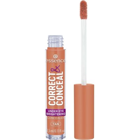 Essence Correct & Conceal Under Eye Brightening Concealer Corrector iluminador de cobertura media alta ofrece aspecto fresco y suave con aloe vera