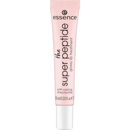 Essence The Super Peptide Glosy Lip Treatment Tratamiento labial de fácil e higienica aplicación ofrece aspecto voluminoso y acabado no pegajoso