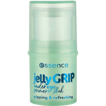 Essence Jelly Grip Under Eye Primer Stick Prebase en barra para contorno de ojos ofrece hidratación y frescor para acabado sin arrugas