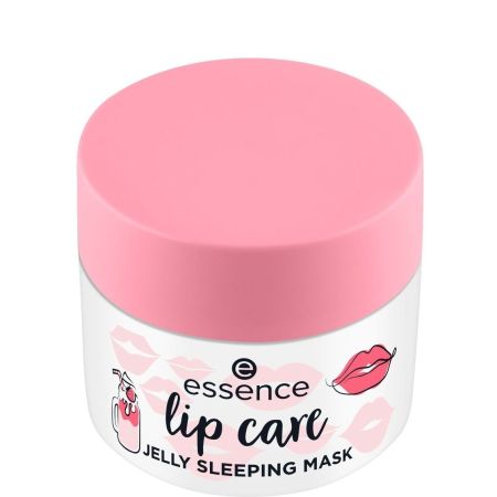 Essence Lip Care Jelly Sleeping Mask Mascarilla de noche para labios ofrecen un acabado suave y aterciopelado