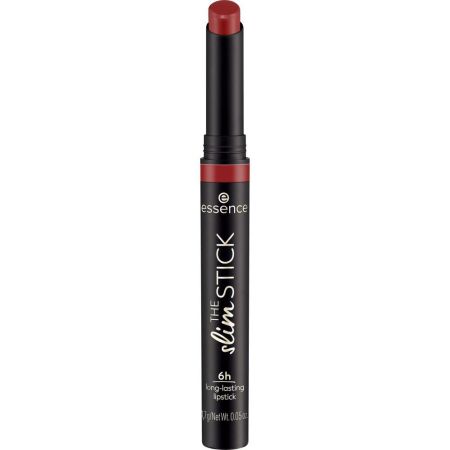 Essence The Slim Stick 6h Long-Lasting Lipstick Barra de labios cremosa aplicación precisa y sencilla para acabado mate aterciopelado