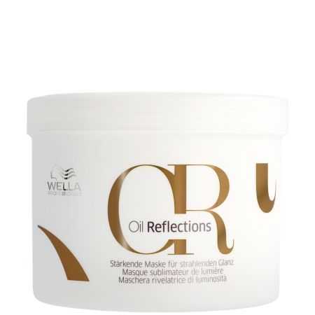 Wella Professionals Oil Reflections Luminous Reboost Mask Mascarilla realzadora del brillo restaura el equilibrio de hidratación para un cabello luminoso