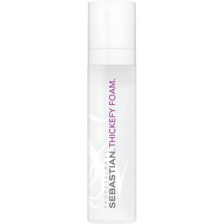 Sebastian Professional Thickefy Foam Mousse minimizadora aumenta el volumen del cabello para conseguir un cuerpo duradero y una fijación flexible 190 ml