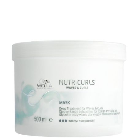 Wella Professionals Nutricurls Waves & Curls Mask Mascarilla desenreda y brinda una ligera nutrición al cabello