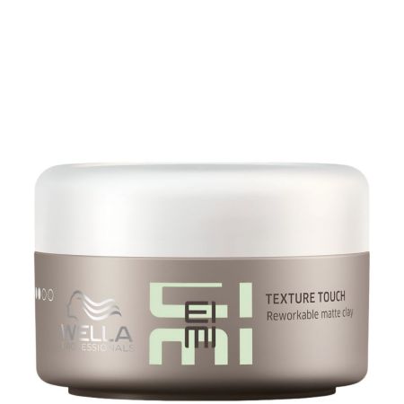 Wella Professionals Eimi Texture Touch Reworkable Matte Clay Nº2 Cera capilar fijadora ligera ofrece textura ondula y realza cualquier peinado con acabado mate 75 ml