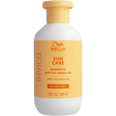 Wella Professionals Sun Care Shampoo Champú nutritivo ayuda a reparar protegiendo del daño causado por el sol para todo tipo de cabello 300 ml