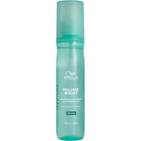 Wella Professionals Invigo Volume Boost Uplifting Care Spray Spray capilar voluminizador con fórmula energizante da volumen y cuerpo para cabello fino 150 ml