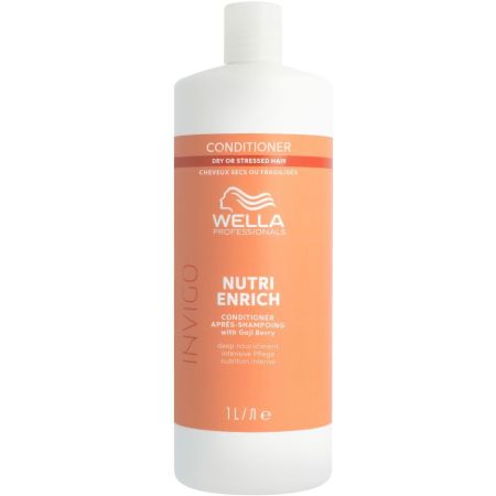 Wella Professionals Invigo Nutri Enrich Conditioner Acondicionador aporta una nutrición profunda y reaviva el cabello seco y encrespado