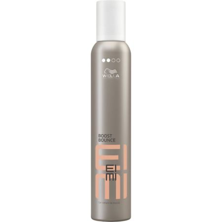 Wella Professionals Eimi Boost Bounce Mousse Nº2 Espuma fijadora ligera potenciadora de rizos ofrece efecto antiencrespamiento para cabello rizado 300 ml